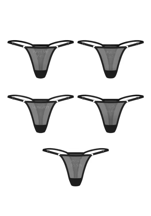 Violami 5-pack стринги – L/XL