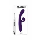 Playboy Curlicue Dual Vibrator – 22 cm (8.5″) – Purple — Photo 8