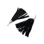 Black Leather Earring Whip — Photo 2