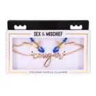 Sportsheets Cougar Gold Finish Adjustable Intimate Clamps 16.5" Chain — Foto 5