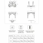 LivCo Corsetti Soledad LC 20217 elegantne kolmeosaline pesukomplekt sukahoidjaga – L/XL – must — Foto 4