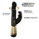 Dorcel Baby Rabbit кролик-вибратор – 22 cm (8.5″) – черный и золотой — Фото 4