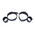 Leather Thighs Restraints – Black — Photo 1