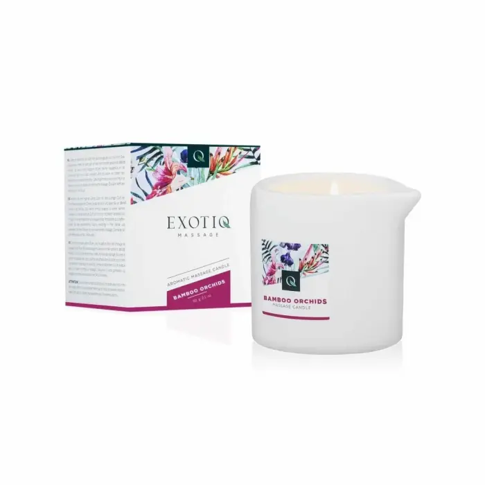 Exotiq Massage Candle Bamboo Orchids 60g - Aromatic Relaxation Candle