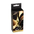 MyLove Toys Jewellery Gold Butt Plug – 9.5 cm – Black — Photo 9