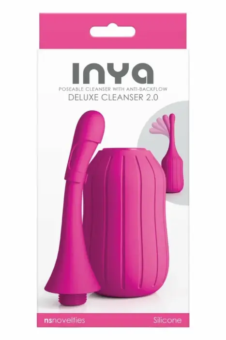 INYA Deluxe Cleanser 2.0 – higiēnas balons – rozā – 250 ml