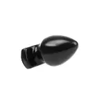 Piko formos analinis kištukas M – 13 cm (5.1″) – Juodas — Nuotrauka 4
