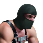 The Drone – spandex hood with open eyes – black — Photo 4
