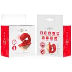 INTENSE Mariah U-formas dubultais vibrators – sarkans — Foto 8
