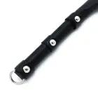 Black Leather Single Flap Whip – 71 cm — Photo 4