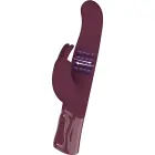 Rotējošs biezs truša vibrators – violets — Foto 1