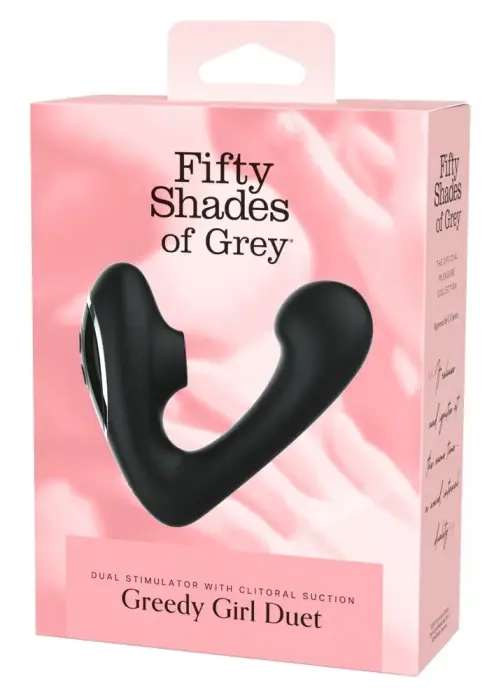 Fifty Shades of Grey Greedy Girl Duet вибратор двойного действия – 14 см (5.5″)
