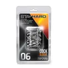 STAY HARD locekļa uzmava – caurspīdīga — Foto 1