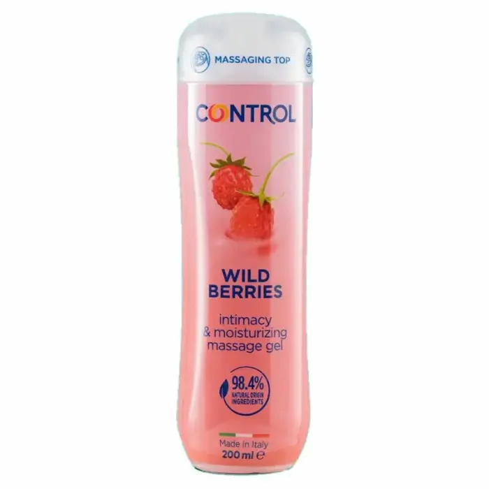 CONTROL 3-in-1 Massage Gel Wild Berries – 200 ml