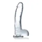 Glas Crystal Series klaasist dildo – 25.5 cm (10″) – läbipaistev — Foto 1