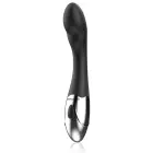 Black&Silver Kilian vibrators – 20 cm (7.9″) – melns — Foto 4