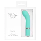 Pillow Talk Racy Teal G-punkta vibrators – 13 cm (5″) – tirkīza Foto 1