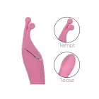Tempt And Tease Kiss dubultais vibrators – rozā — Foto 9