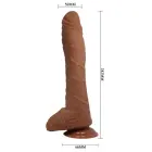 BAILE Alex Realistlik dildo iminapaga – 29 cm (11.4″) – Nahavärv — Foto 6