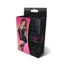 Magic Silk naktinukai ir stringai – juodi – S/M Photo