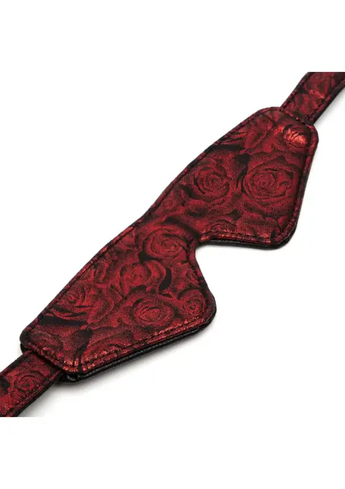 Reverse PU Leather Blindfold Foto 2