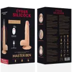 CYBER SILICONE Ben вибратор – 23.9 cm (9.4″) – телесный — Фото 7