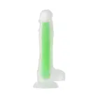 BEYOND BY TOYFA spīdošs dildo – 13 cm (5.1″) – Zaļš — Foto 3