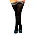 Kix'ies Dana Lynn Thigh High Stockings – Black — Photo 4