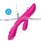Spark sildošais G-punkta vibrators ar klitora stimulatoru – 22.4 cm (8.8″) – rozā — Foto 5