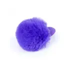 Plug-Jewellery triušio uodegos analinis kištukas – 6.5 cm (2.6″) – Violetinis — Nuotrauka 2