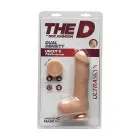 Neapgraizīts reālistisks ULTRASKYN dildo ar sēkliniekiem un piesūcekni – 18 cm (7″) – Miesas krāsa — Foto 1