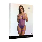 Tīkliņa bodijs ar atvērtām krūšu daļām un lencītēm – One Size — Foto 1