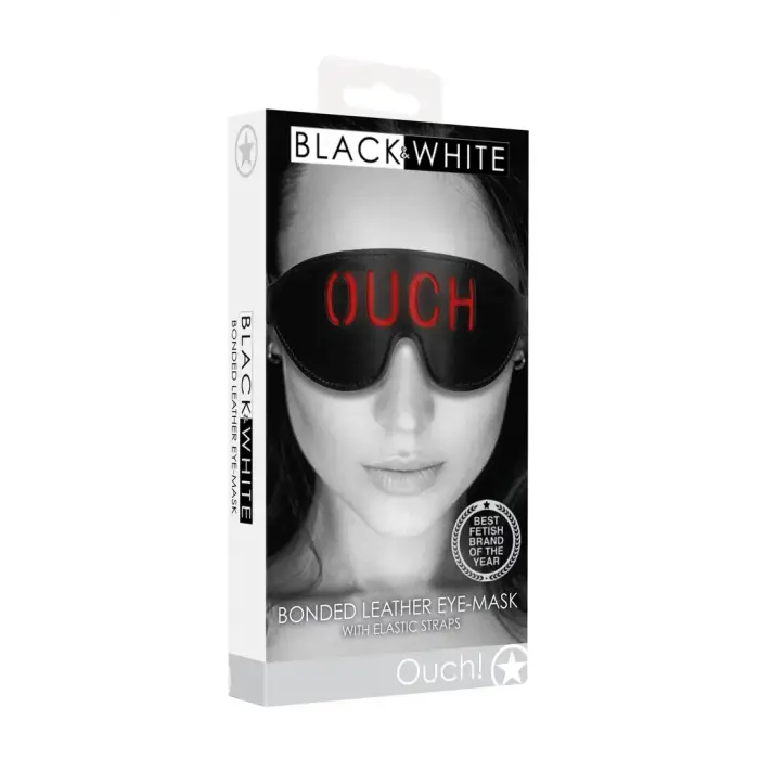 Bonded Leather повязка на глаза Ouch – чёрная