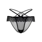 Taylor crotchless panty – S/M – Black — Photo 3