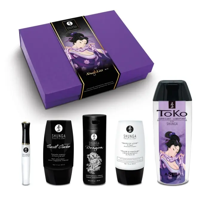 Naughtier Kit – 5 intimate cosmetics