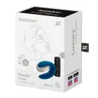 Satisfyer Double Love Couples Vibrator – Blue — Photo 7