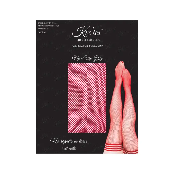 Kix'ies Sandra чулки до бедра – красные – B