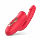 Teazers Multi-Function Vibrating Massager with Clitoral Stimulator – 20 cm (7.9″) – Pink — Photo 6