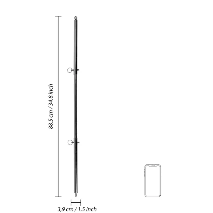 Adjustable Spreader Bar - Silver Foto 8