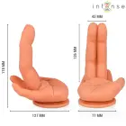 Intense Leela Flexible Hand-Shaped G-Spot Dildo – 12.6 cm (5″) — Photo 2