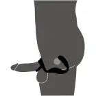 Rebel Rock Ring w RC Prostate Vibrator – Red — Photo 17
