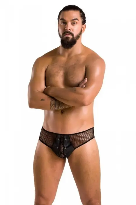 Passion Richard slip briefs – black – XXL/XXXL