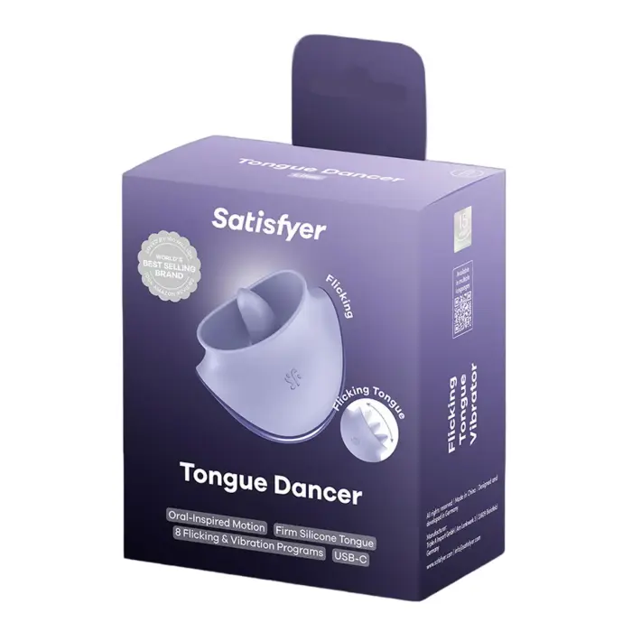 Satisfyer Tongue Dancer клиторальный стимулятор – фиолетовый