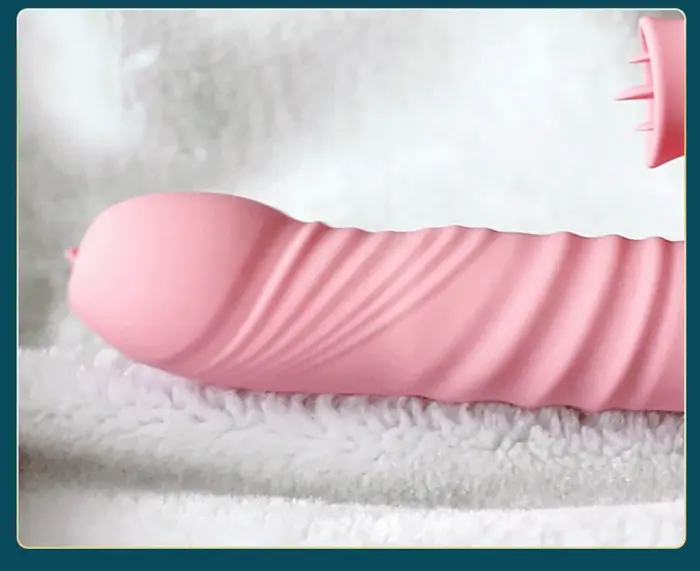 Wibrator-Fanny USB vibrators – rozā Foto 13