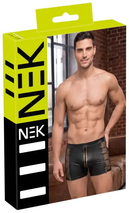 NEK Wetlook Mesh Pants – Black – M