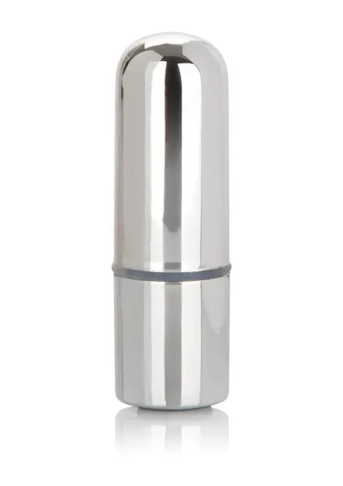 Uzlādējams mini lodes vibrators – sudrabs