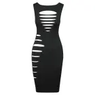 Cottelli PARTY sirge lõikega kleit väljalõigetega – must – S — Foto 6