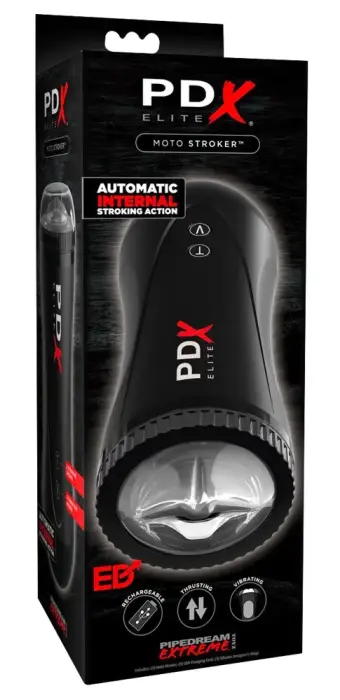 PDX Elite Moto Stroker – Realistic Mouth Stroker