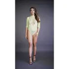 Võrkbodi lühikeste varrukatega – roheline – One Size Photo