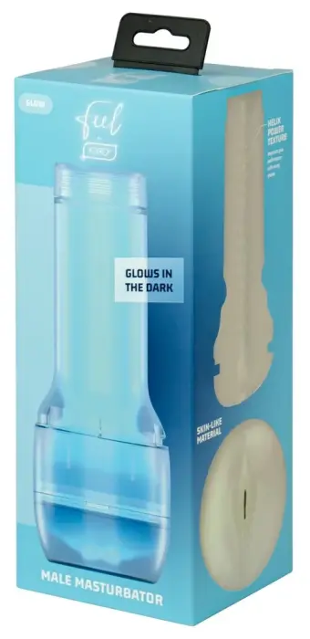 Kiiroo Feel Glow intīmā ierīce – fluorescējoša, caurspīdīgi balta – 22.3 cm